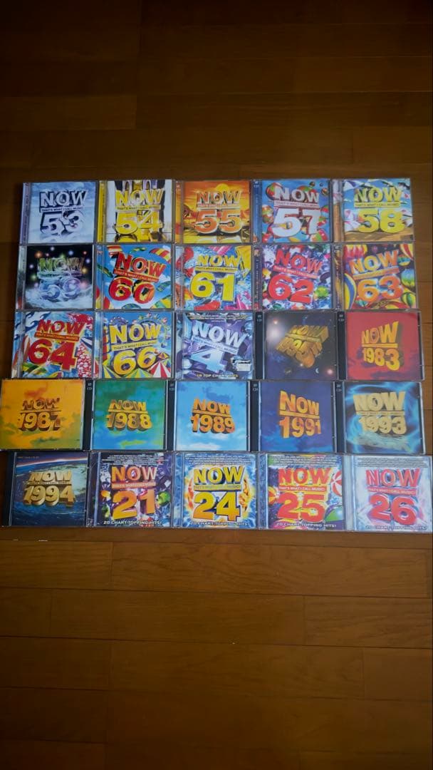 【CDまとめ売り】NOW洋楽オムニバス 66枚