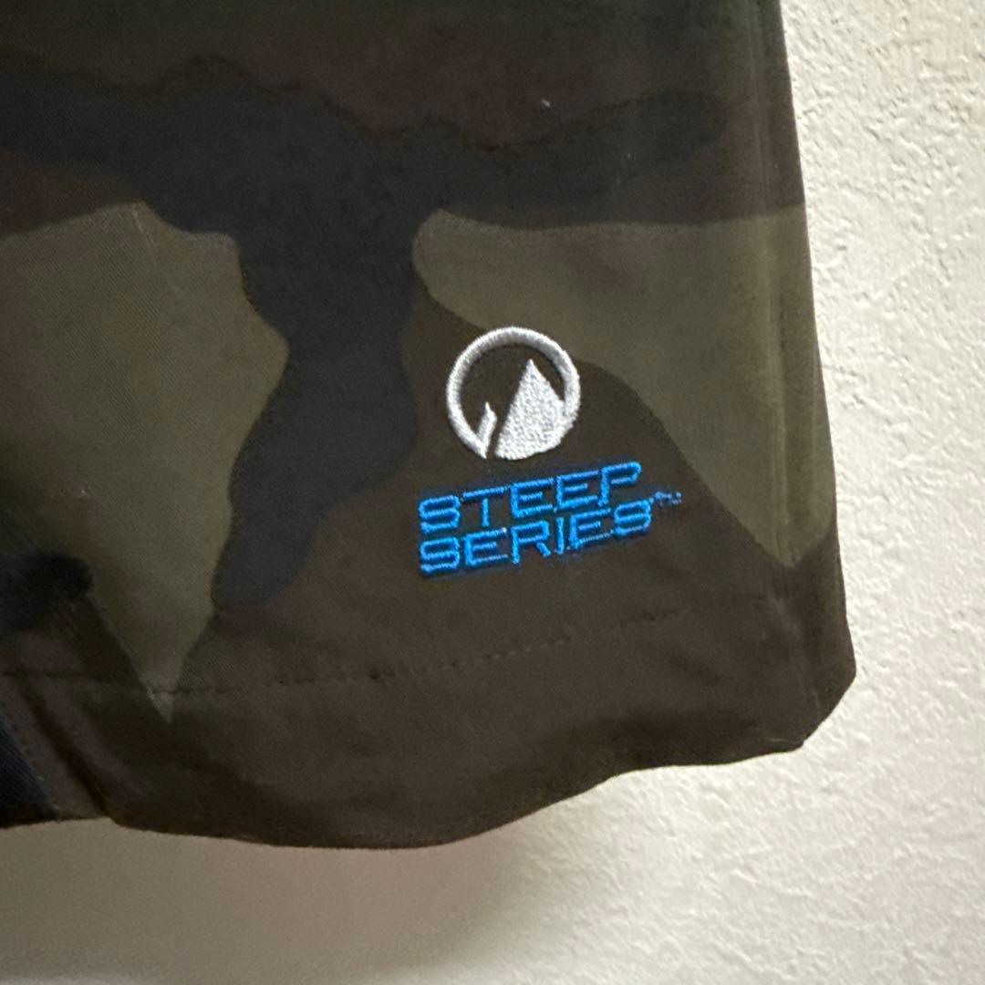 新品THE NORTH FACE ウーマンズ　スノーウェア　迷彩パンツ