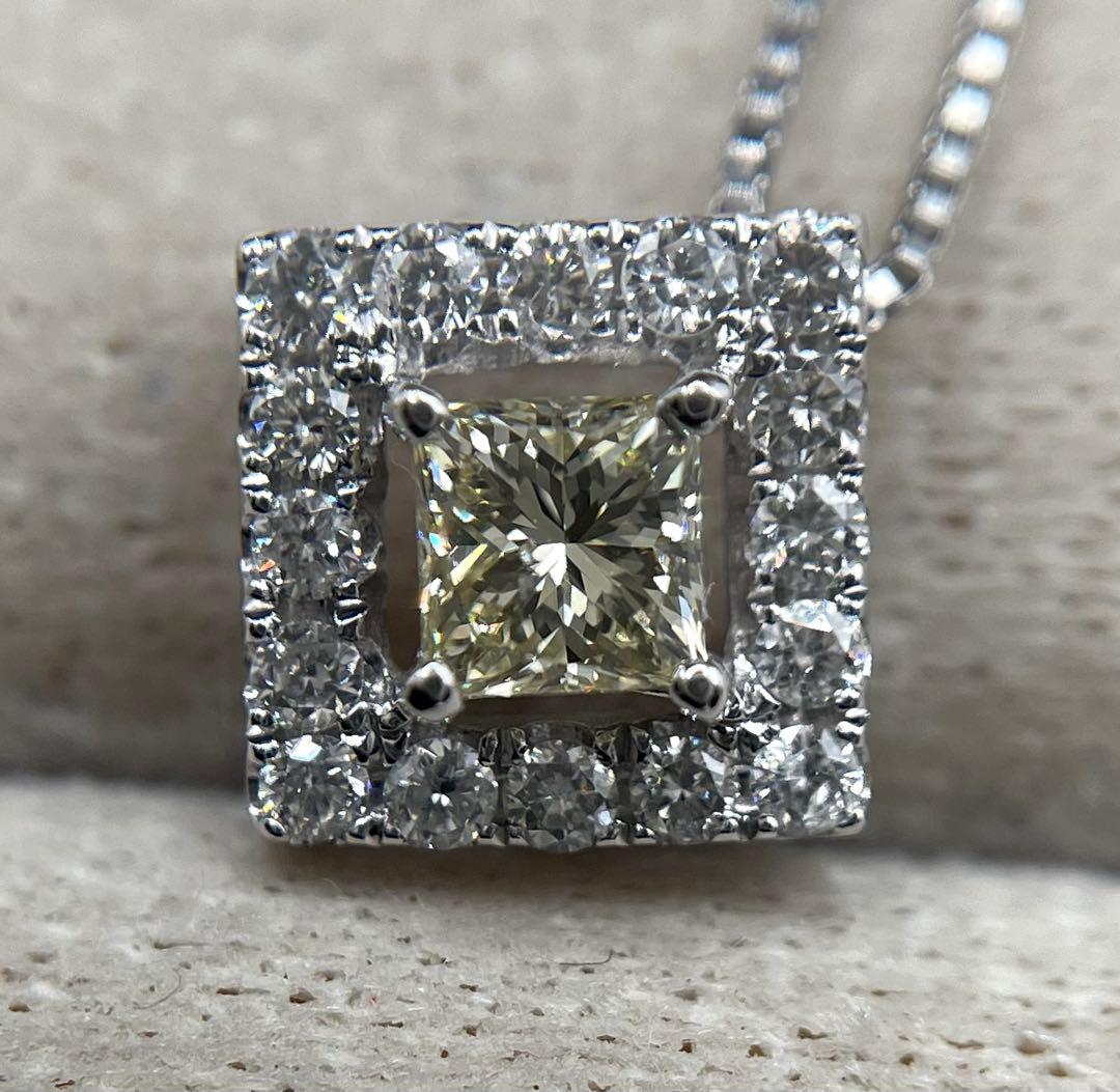 専用JA82★高級 ダイヤモンド0.5ct K18WG ペンダントヘッド