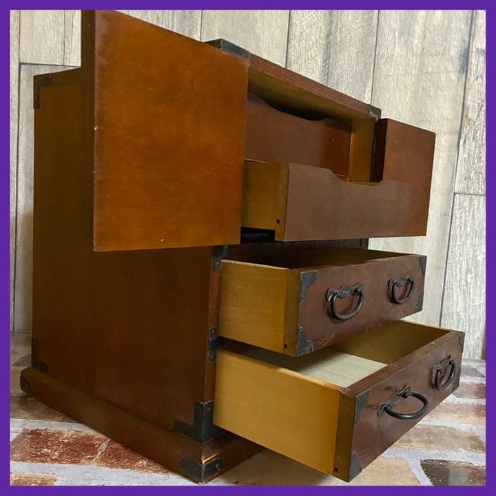 骨董品 アンティーク家具 昭和初期 昭和レトロ チェスト年代物 ミニタンス