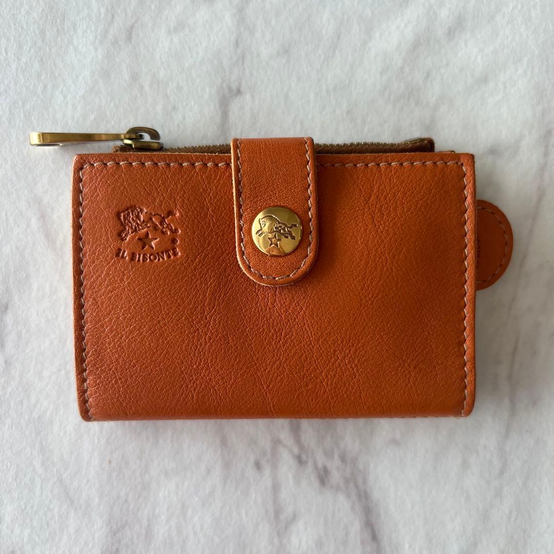 IL BISONTE ブラウンキーケース