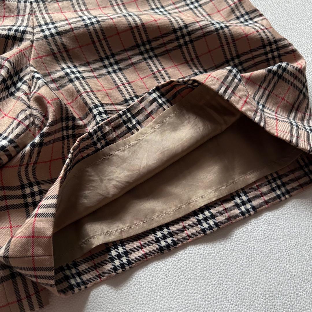 古着 BURBERRY GOLF 三陽商会 ノバチェック ウール キュロット