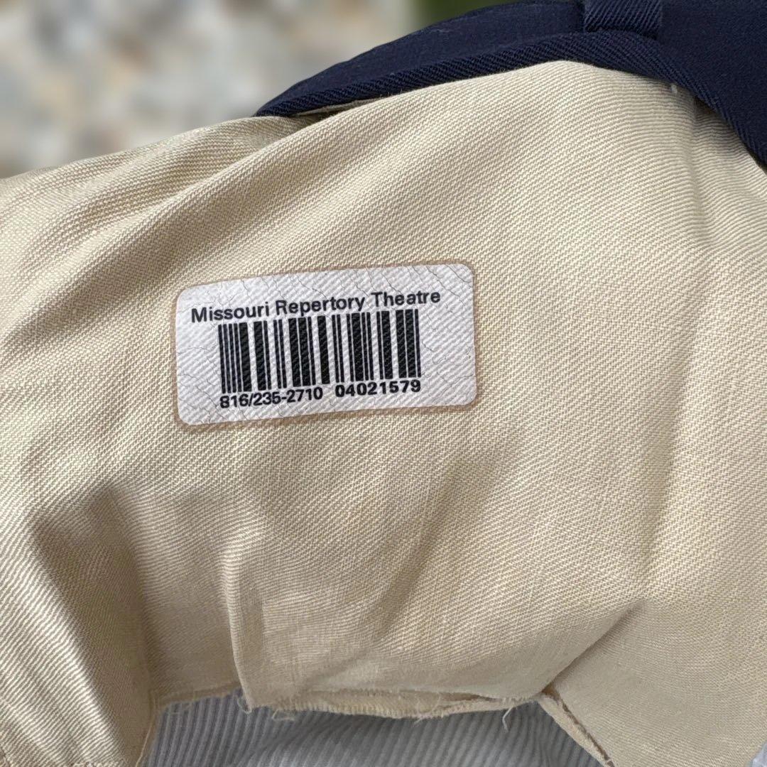 50s vintage wool gabardine slacks ナス紺