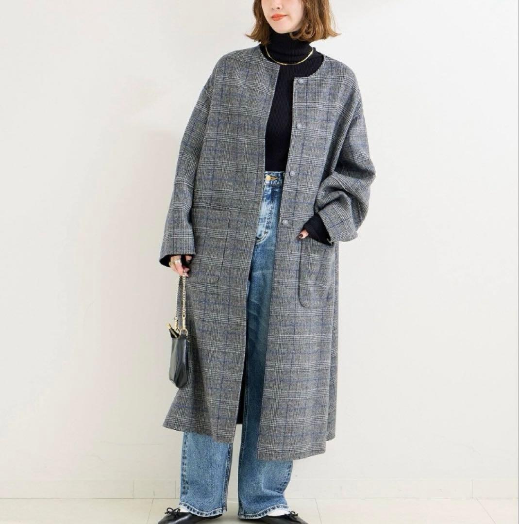 S120ブレンドリバーシブルコート　ブラック