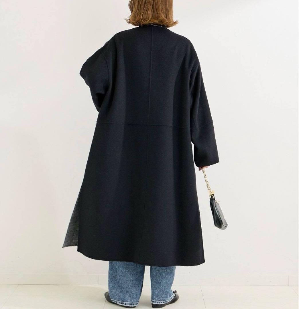 S120ブレンドリバーシブルコート　ブラック