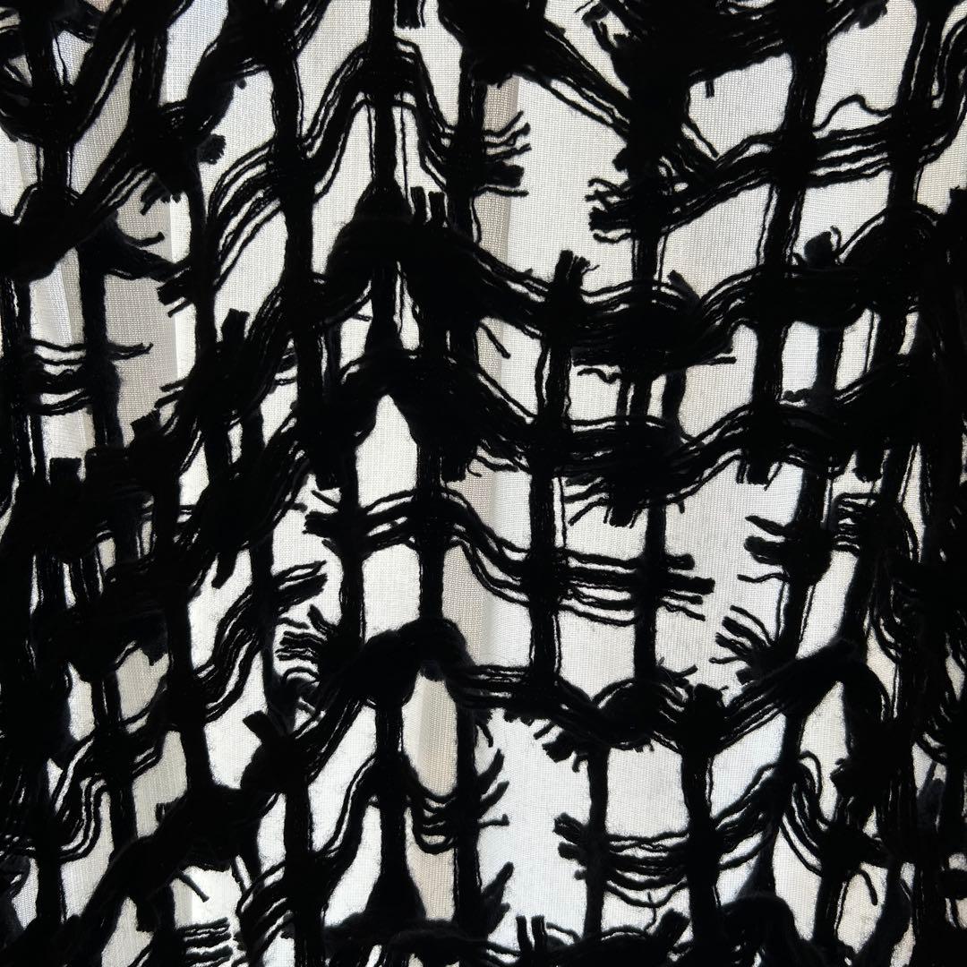 小物 GroundY DOBBY WOOL TWO-TONE COLOR STOLE