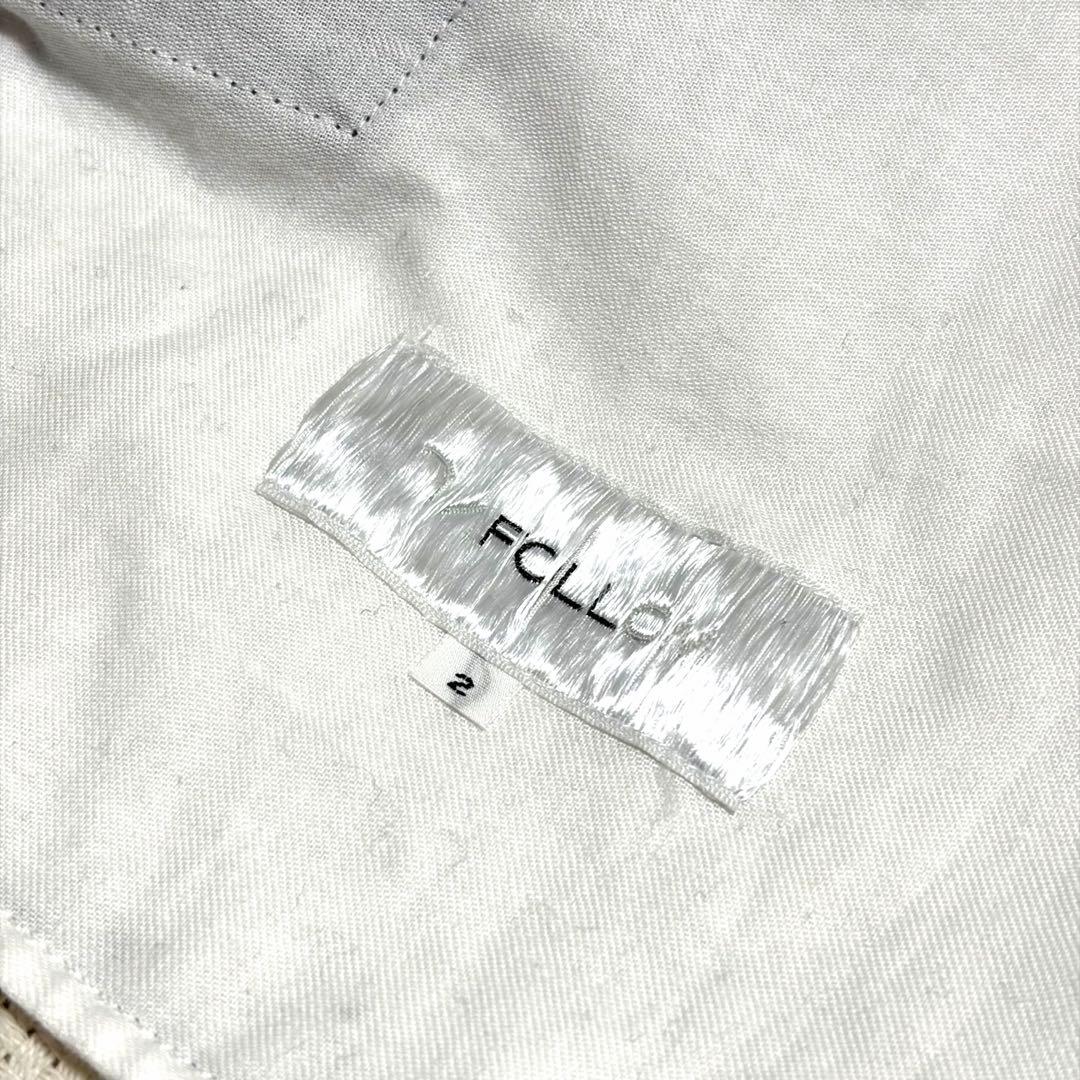 美品 25SS完売 FOLL リネントラウザー グレー 2