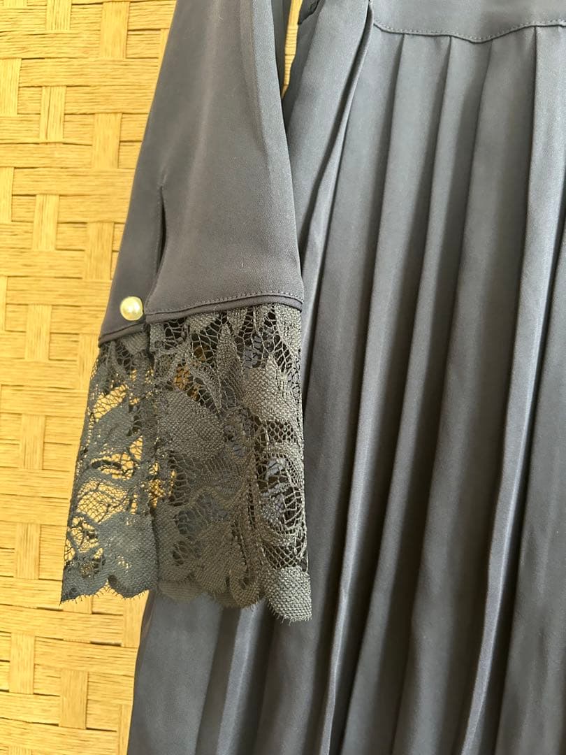 Maison Echelle メゾンエシェル　レースドッキングワンピース　M