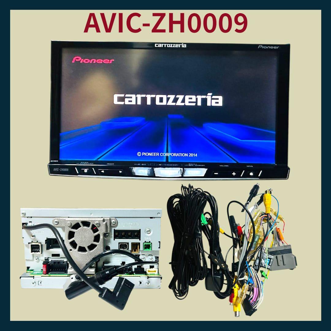 AVIC-ZH0009 カーナビ CD/DVD再生機能地図データ2014(12)