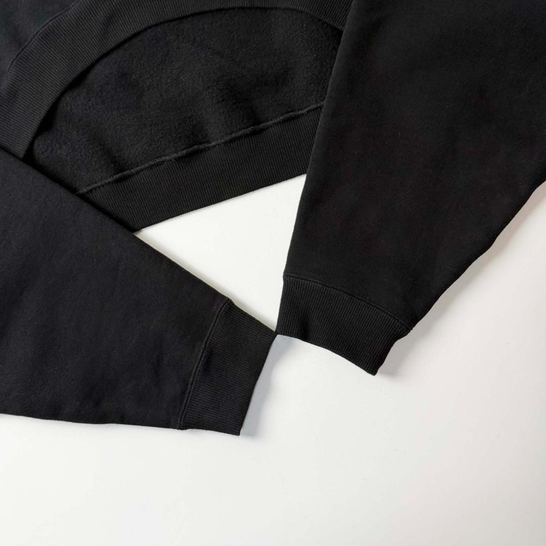 【2023AW】サンローラン クルーネック クロップド スウェットシャツ S