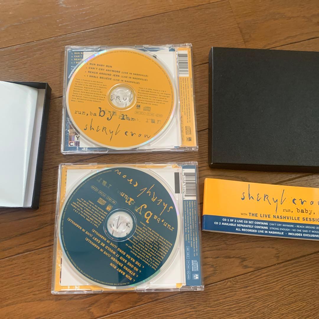 Sheryl Crow RUN BABY RUN LIVE CD 2枚サイン入