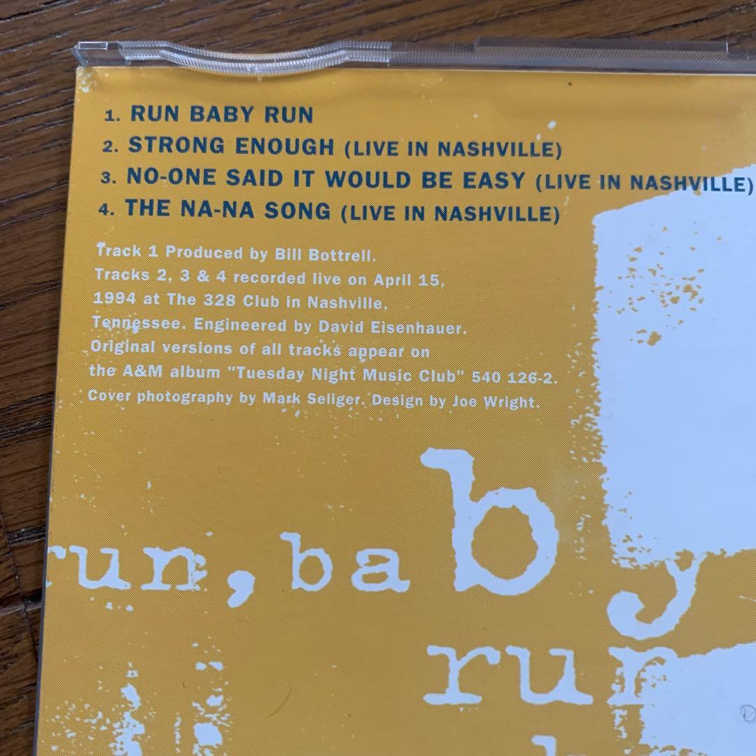 Sheryl Crow RUN BABY RUN LIVE CD 2枚サイン入