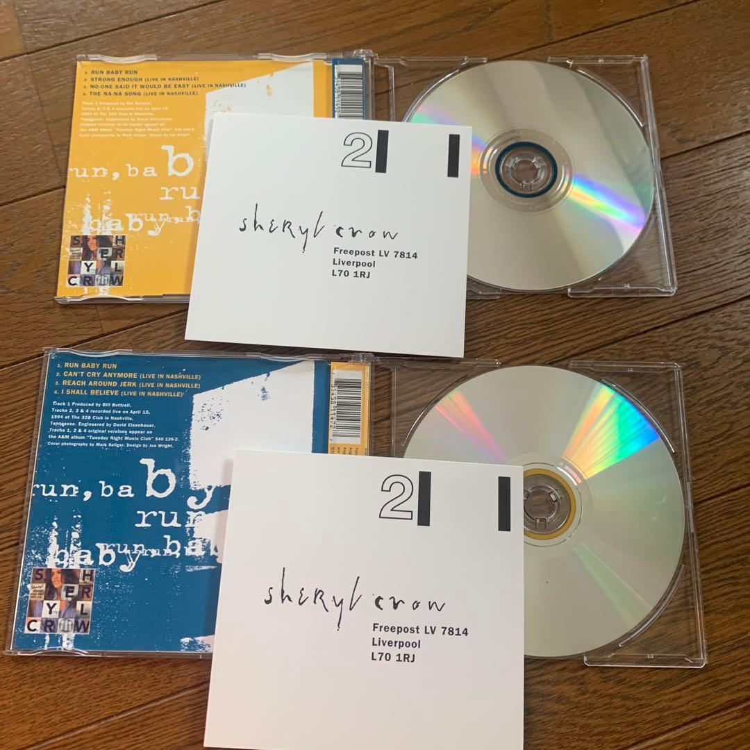 Sheryl Crow RUN BABY RUN LIVE CD 2枚サイン入