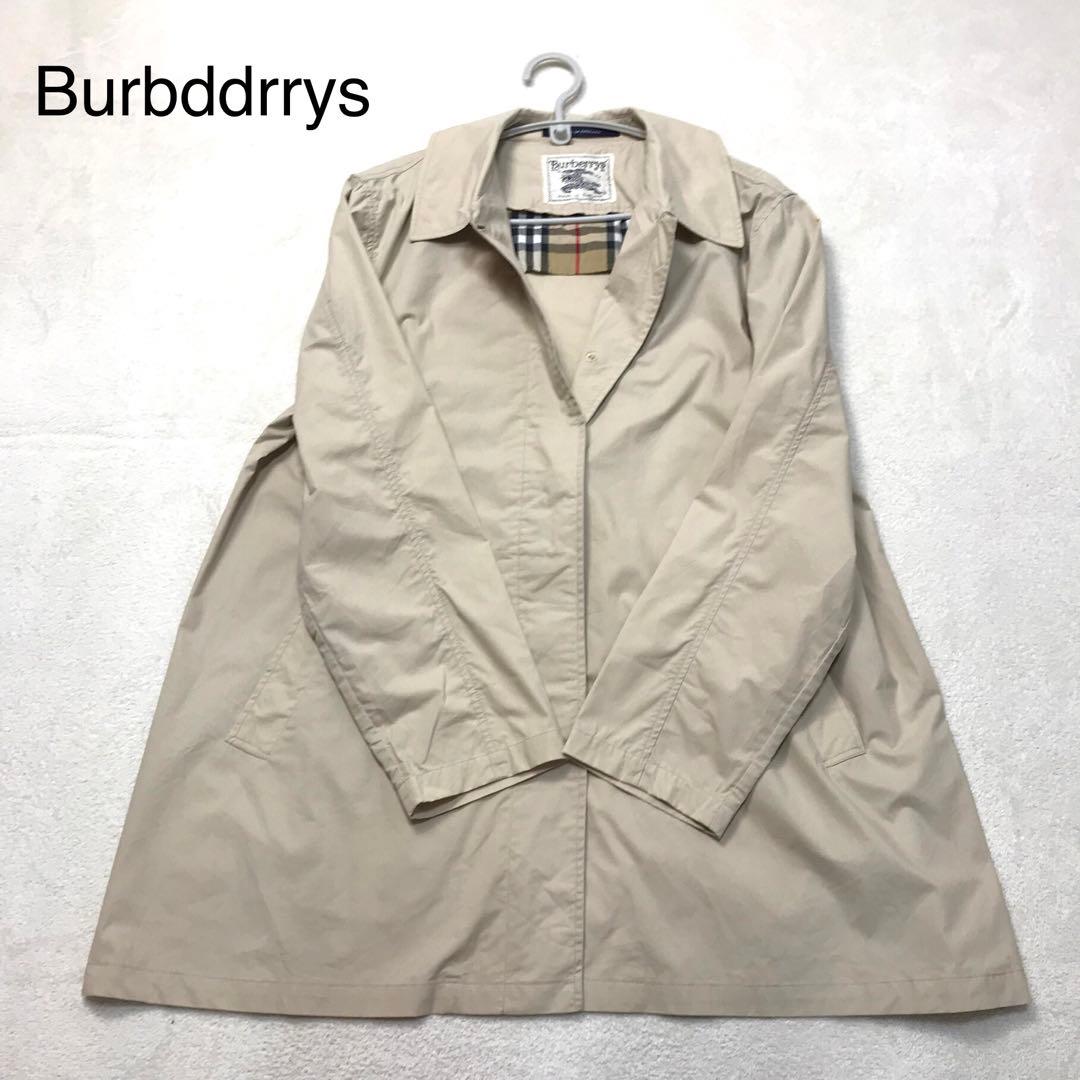バーバリー Burberry ステンカラーコート ノバチェック べージュ M
