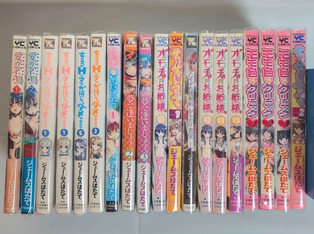 ジェームスほたてコミック 全21巻セット コレクター商品 初版 特典付き