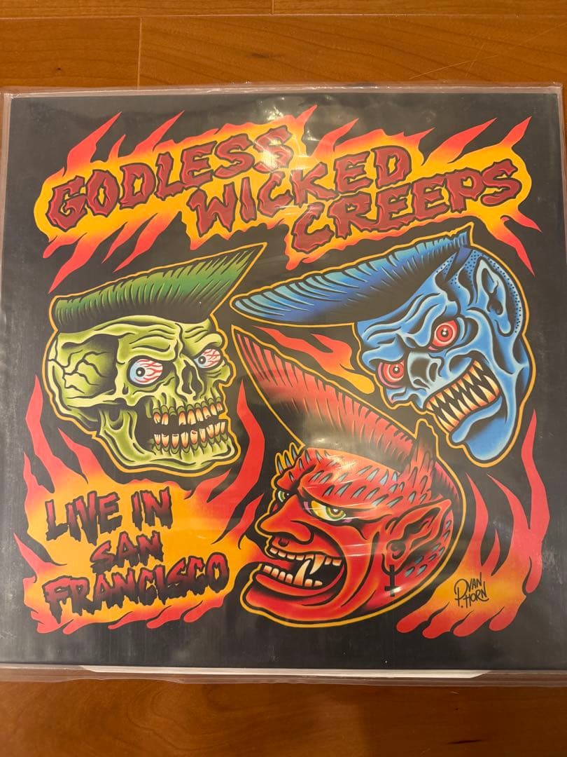 h*n様 Godless Wicked Creeps LP 激レア