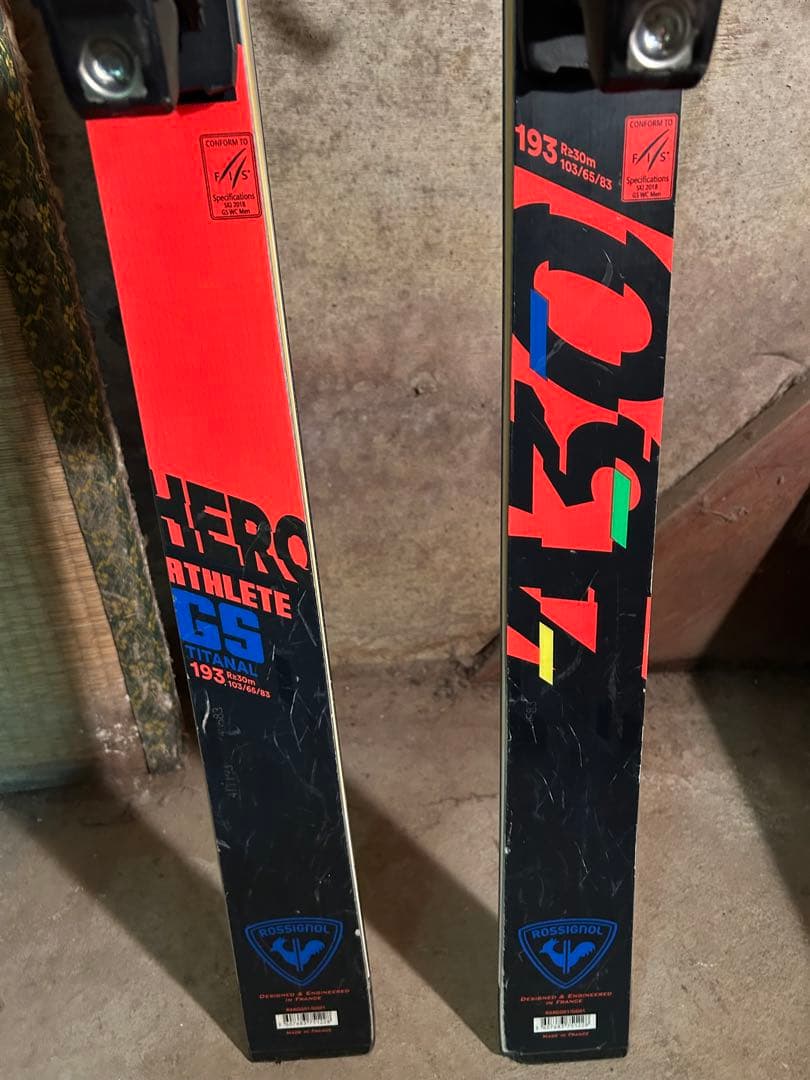 FIS対応 ROSSIGNOL HERO GS 193cm