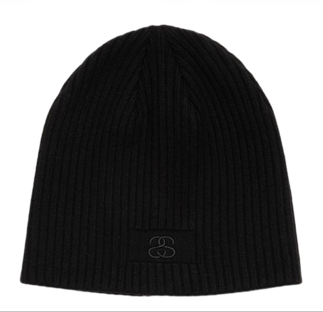 帽子 STUSSY RIB KNIT SKULLCAP SS-LINK Black
