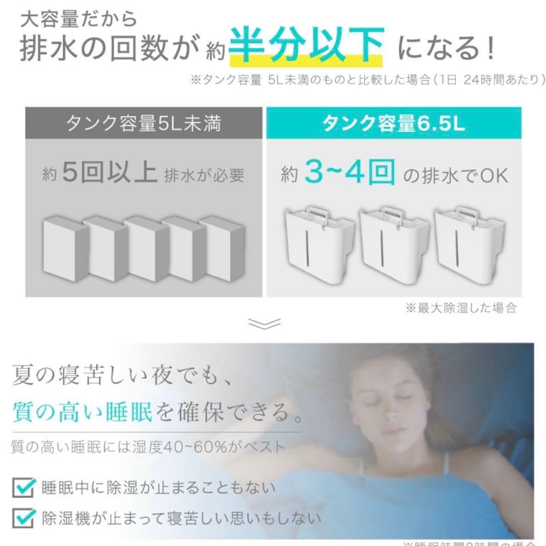 ライシン 除湿機 コンプレッサー 式 大容量 パワフル 衣類乾燥 静音 省エネ