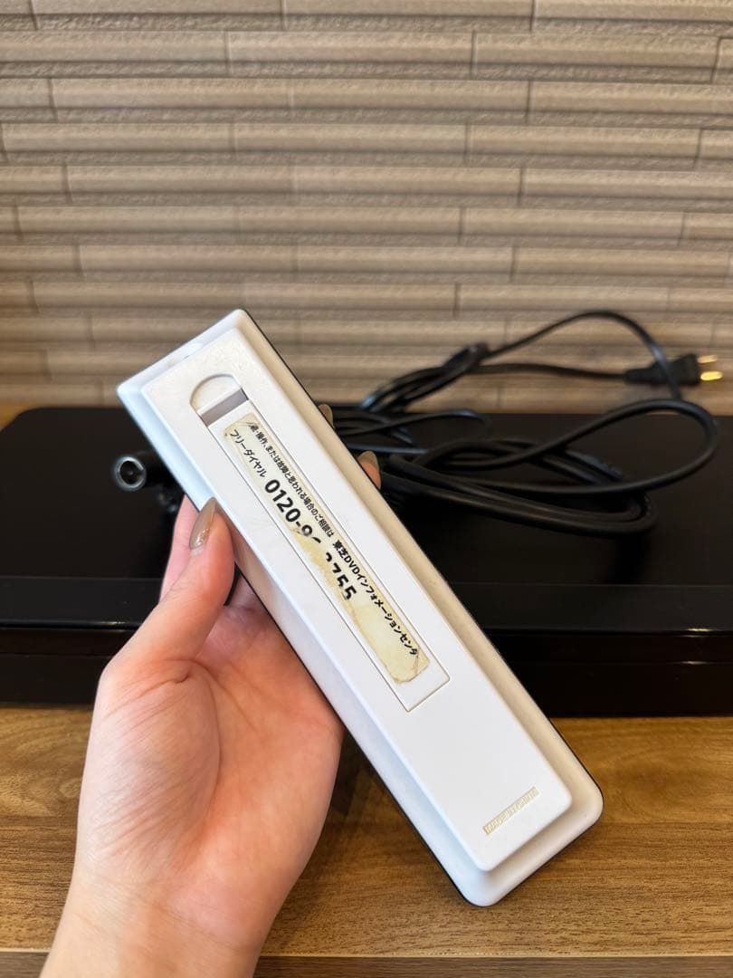 【動作確認済】REGZA ブルーレイレコーダーDBR-Z610 リモコン付