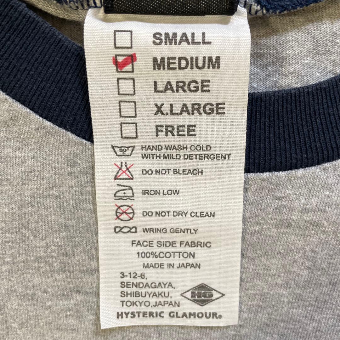 HYSTERIC GLAMOUR ラグラン