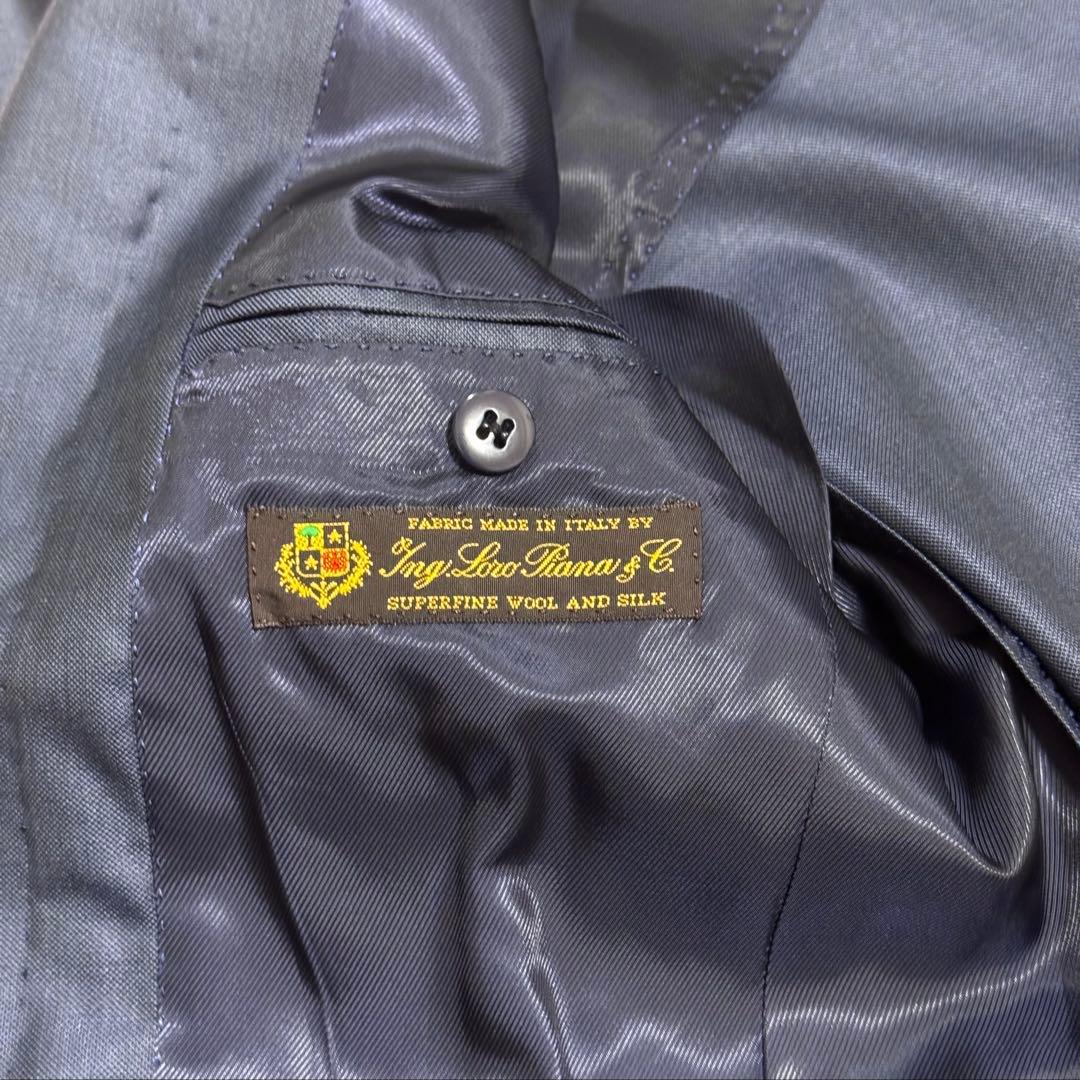 シップス SHIPS Loro Piana 3ピース スーツ シルク混