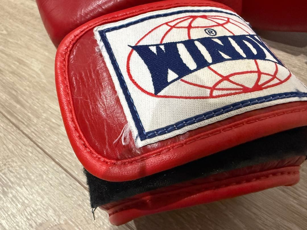 WINDYウィンディー ボクシンググローブ 赤 14oz