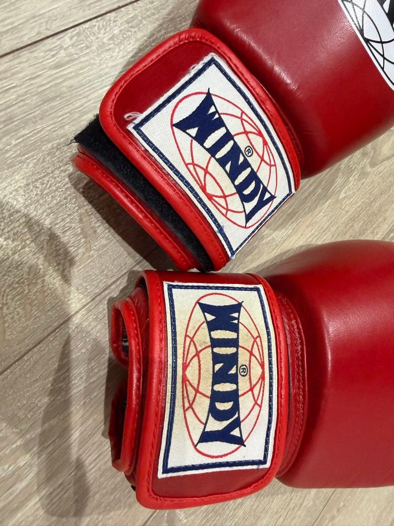 WINDYウィンディー ボクシンググローブ 赤 14oz