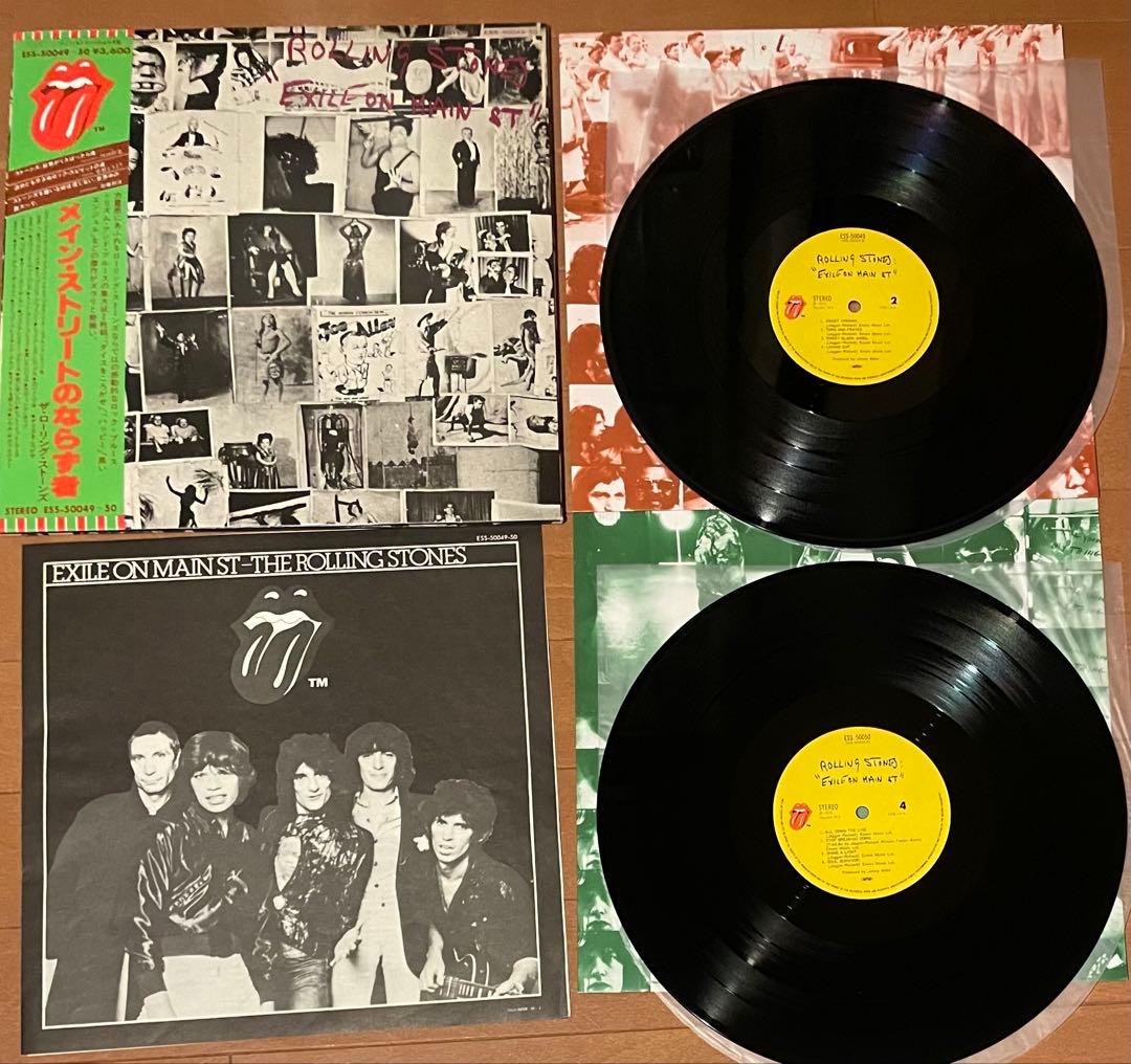 ローリング・ストーンズ　メインストリートのならず者　緑帯&ポストカード付き