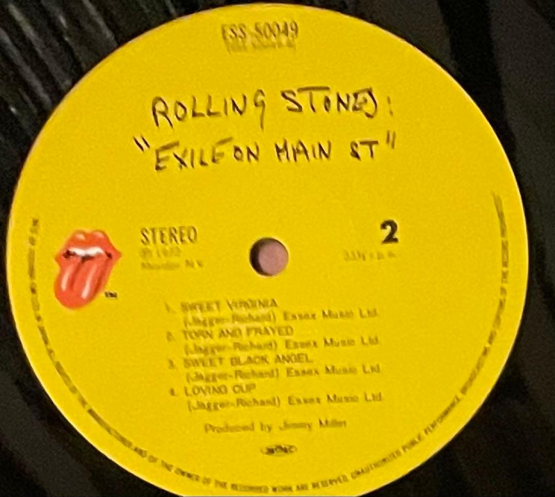 ローリング・ストーンズ　メインストリートのならず者　緑帯&ポストカード付き