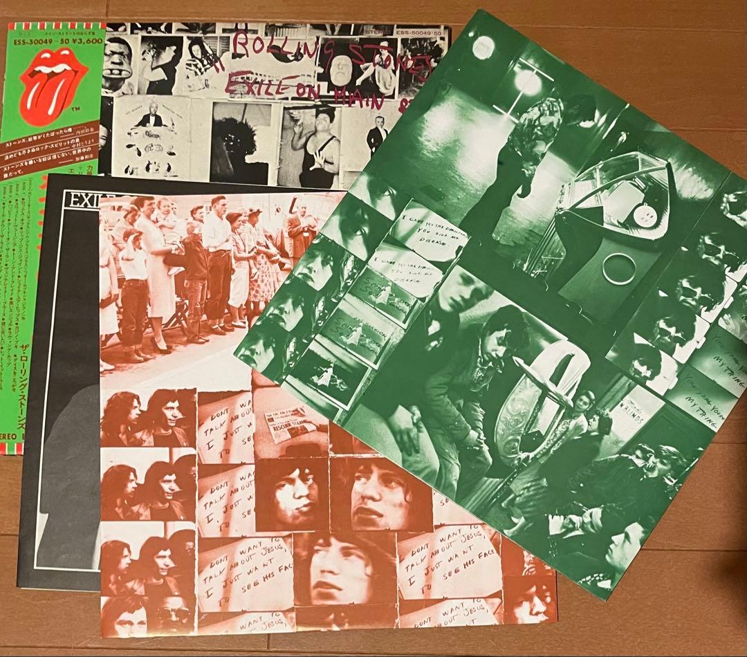 ローリング・ストーンズ　メインストリートのならず者　緑帯&ポストカード付き