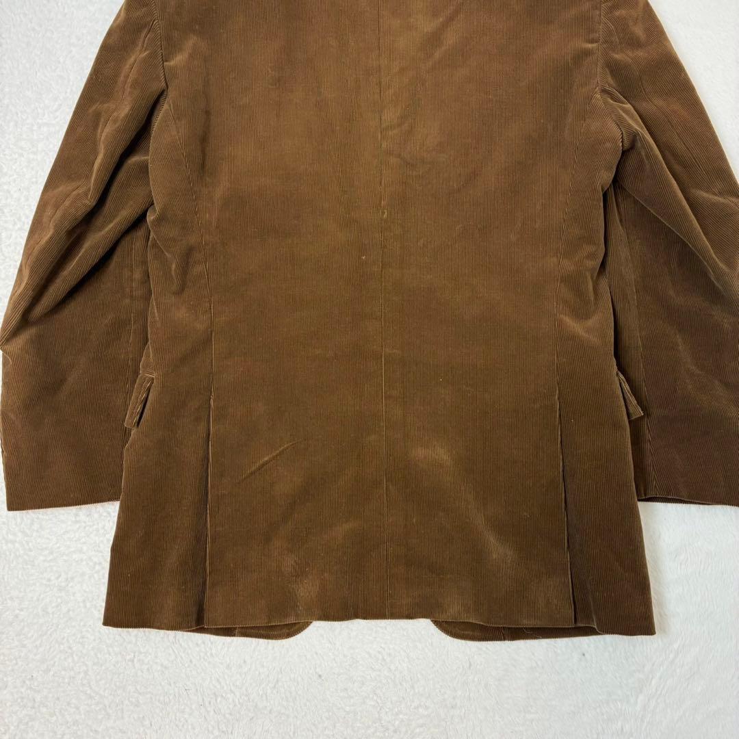 ポロバイラルフローレン　ジャケット　コーデュロイ　ブラウン　段返り3つボタン　M