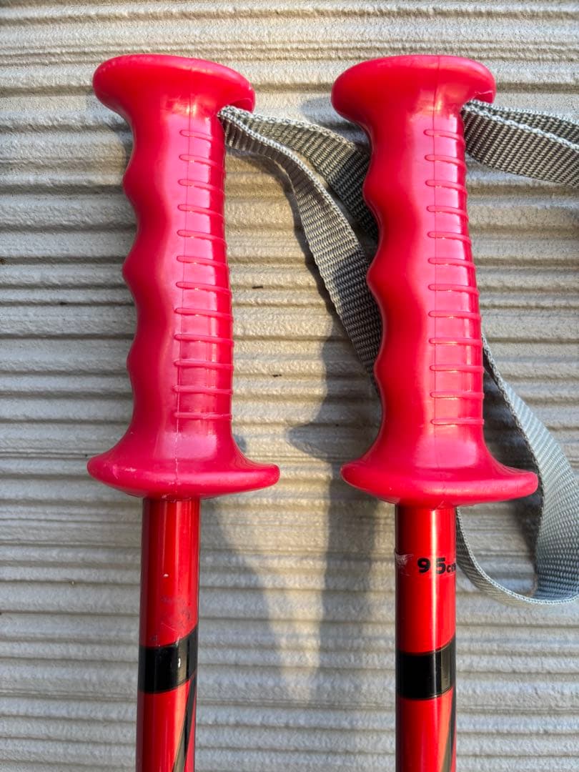 ATOMICスキー120cm/ストック95cm