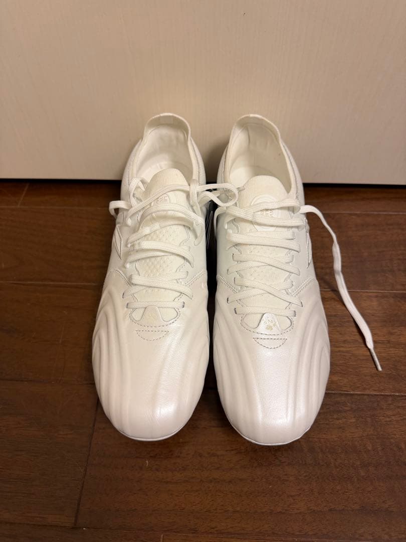 KELME ケルメ サッカースパイク ホワイト HGAG 27.5cm 天然皮革