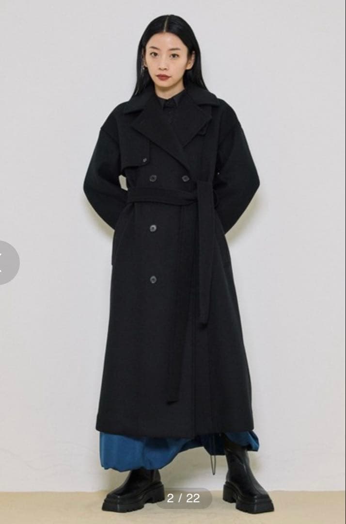 【UNITED TOKYO】ビッグカラーコート 型番:143151003