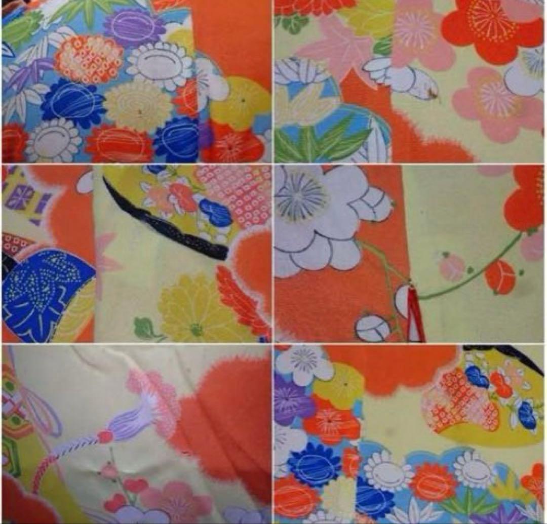 七五三 アンティーク着物 二着セット　双子　7歳