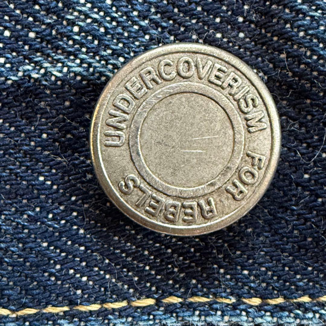 アンダーカバー 大戦 インディゴデニムジャケット ブルゾン Lサイズ