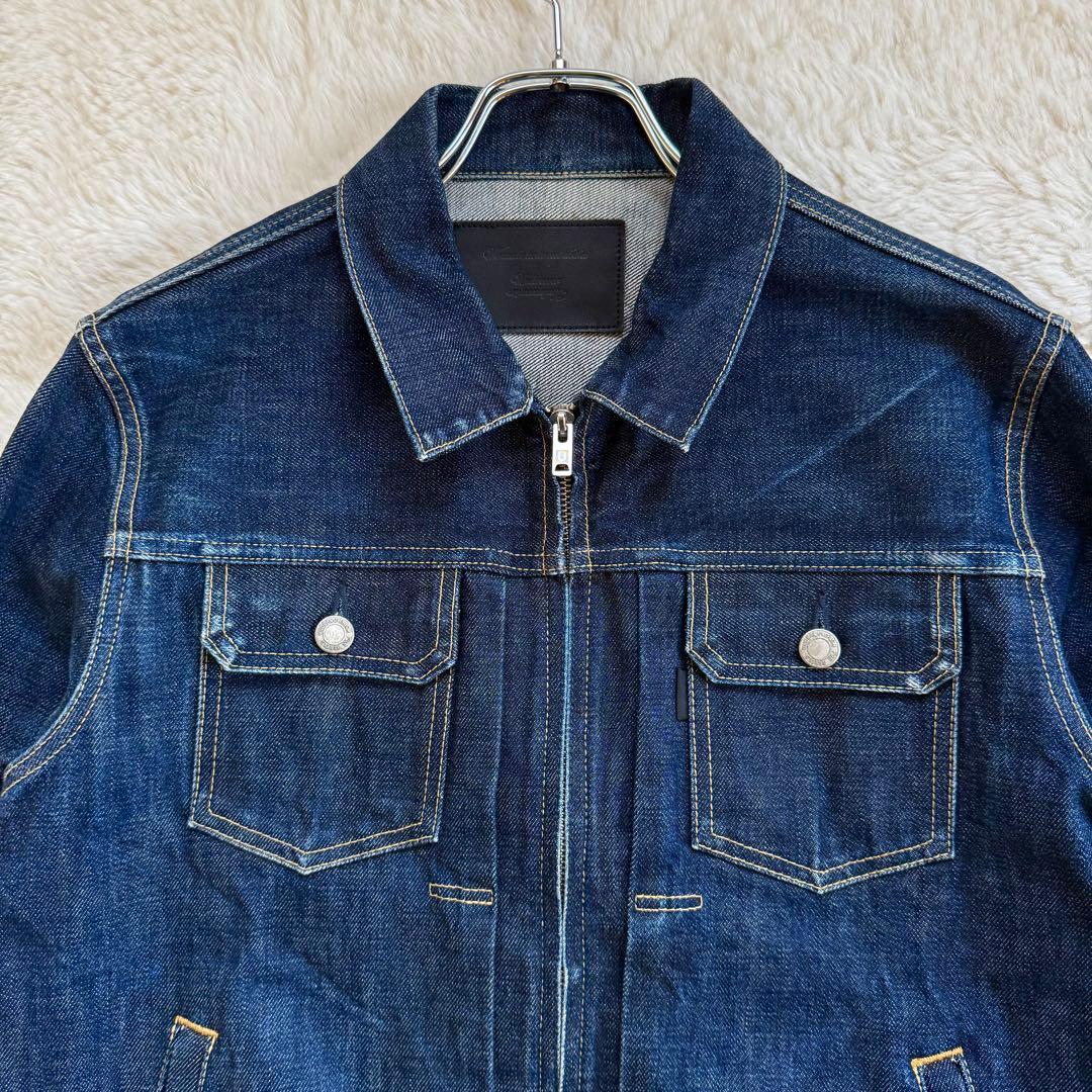 アンダーカバー 大戦 インディゴデニムジャケット ブルゾン Lサイズ