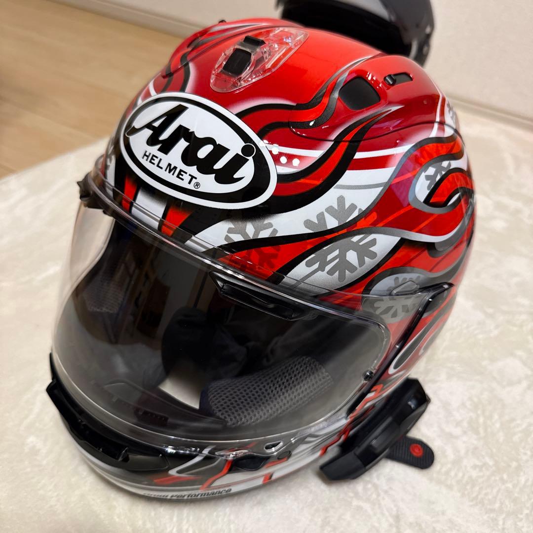 アライ RX-7X 芳賀選手 レプリカ Mサイズ 使用5回 美品 コーティング済