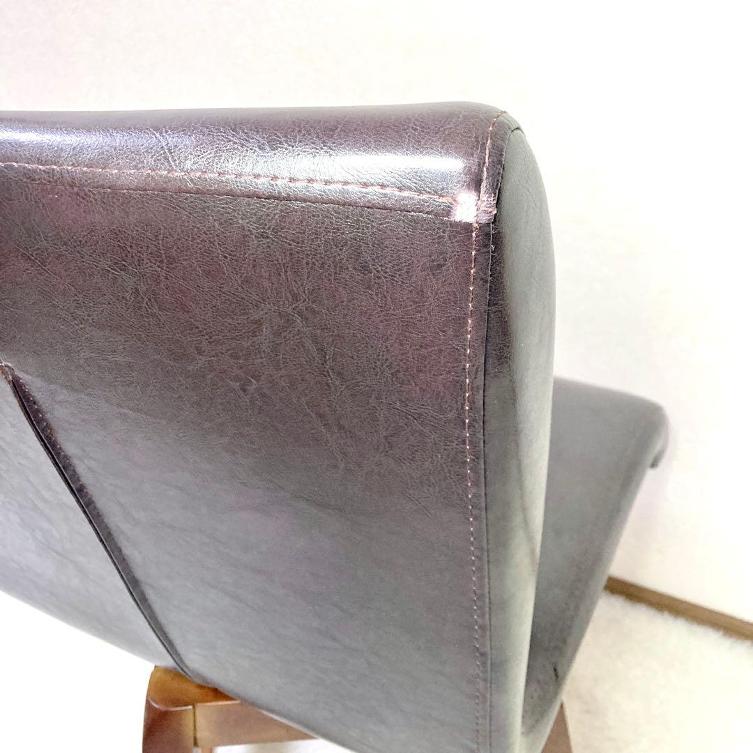 【良品✨】 MORISHIGE モリシゲ チェア 回転チェア レザー ダイニング