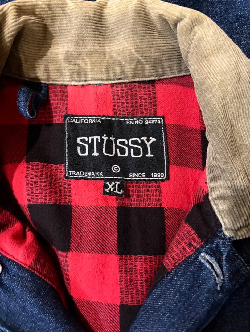 美品レアOLD STÜSSY デニムカバーオール