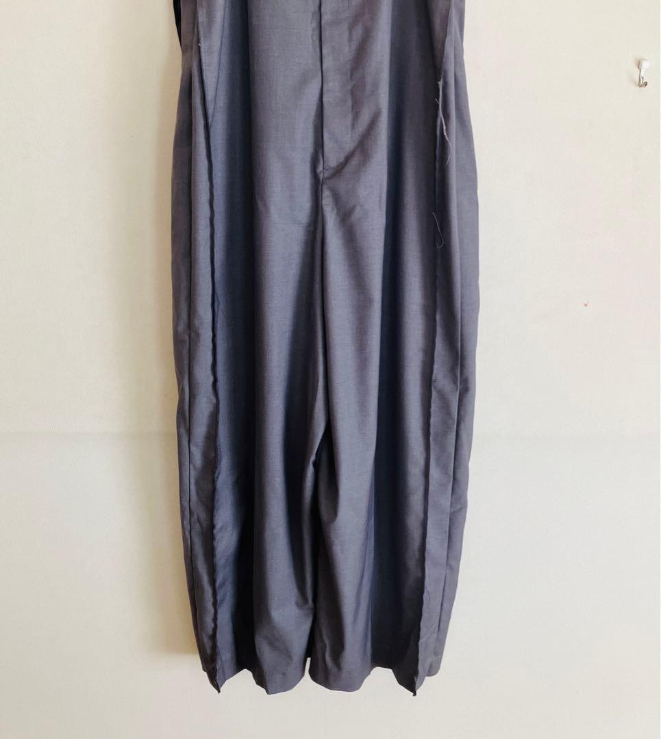 美品●AMERIアメリヴィンテージ●サイドカットオフ サスペンダーパンツ●M