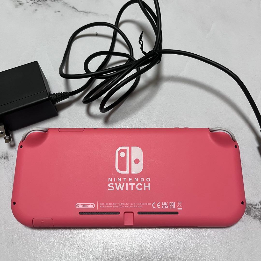Nintendo Switch Lite 本体 コーラルピンク