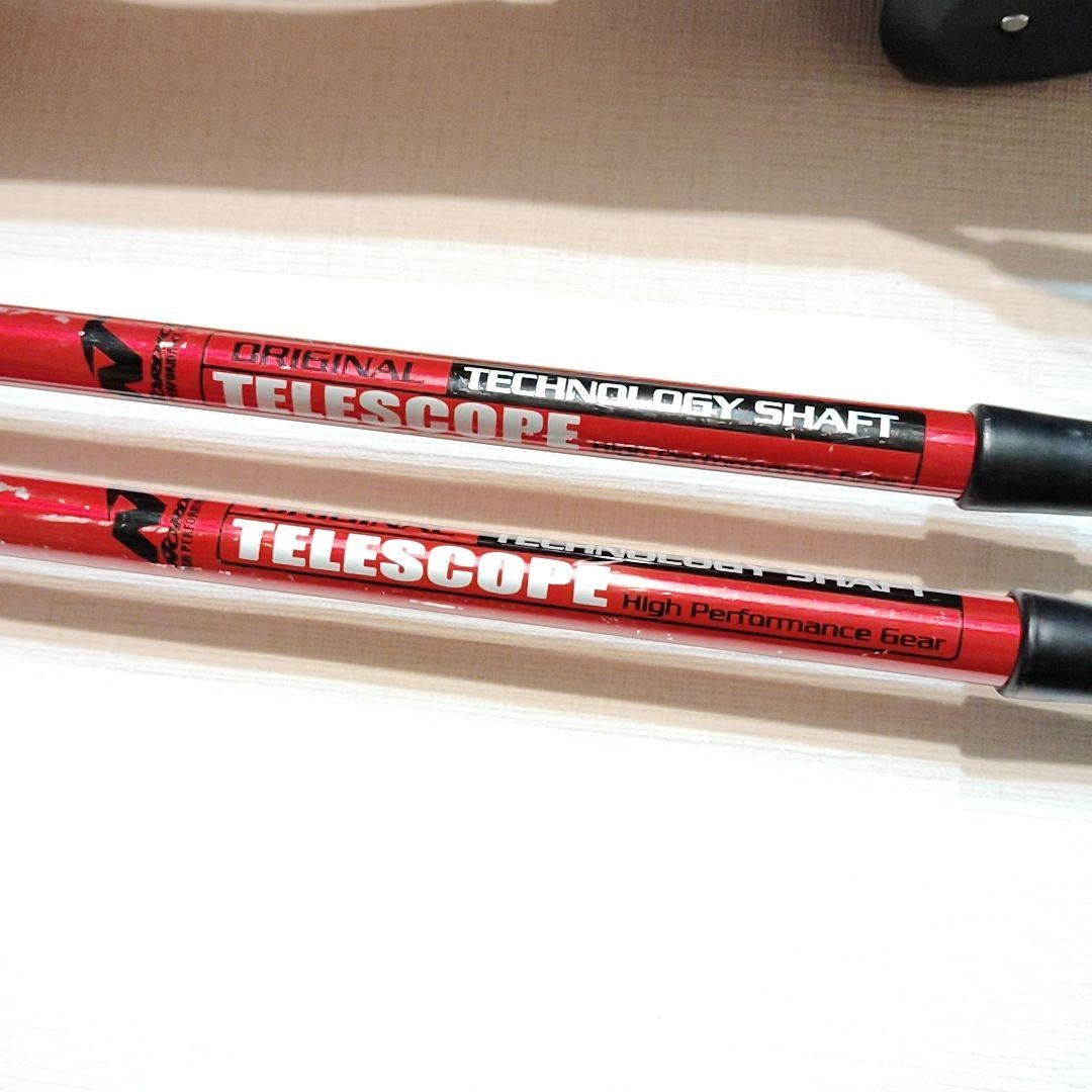 Atomic スキー板とポールセット ストック　スキー　アトミック　ノルディカ