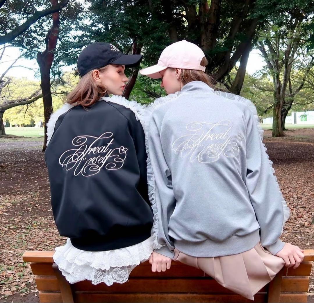 【non】Treat Girl's tulle frill jersey