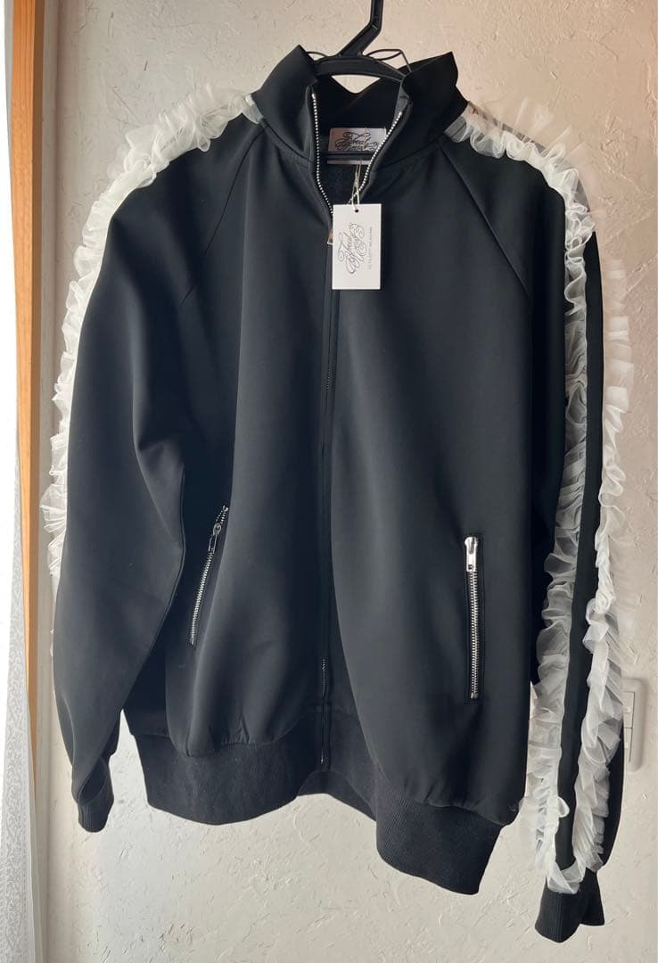 【non】Treat Girl's tulle frill jersey