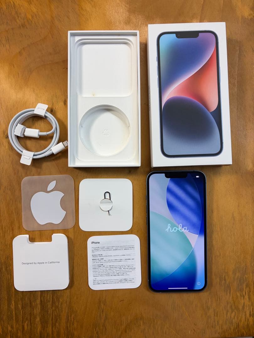 【美品】Apple iPhone 14 128GB SIMフリー 本体