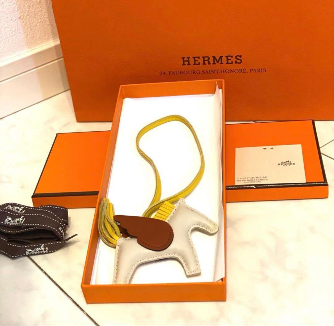 エルメスHERMESペガサスクレ×ジョーヌナプル×キュイーブルＢ刻印