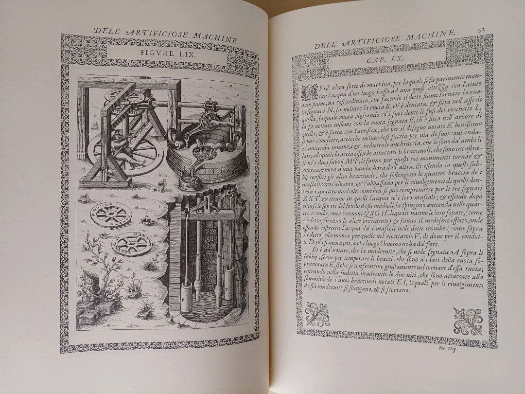 ラメリの本 LE DIVERSE ET ARTIFICIOSE MACHINE