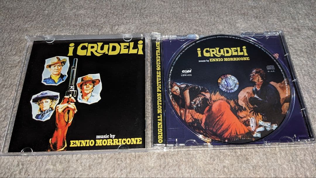 マカロニ・ウエスタン　サントラCDセット5点 エンニオ・モリコーネ作品